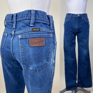 Vintage Wrangler Denim Cowboy Western Jeans / Size 31 x 31 / 100% Cotton