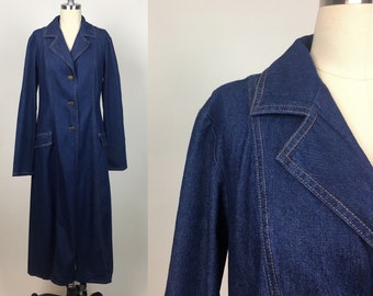 ladies denim dusters