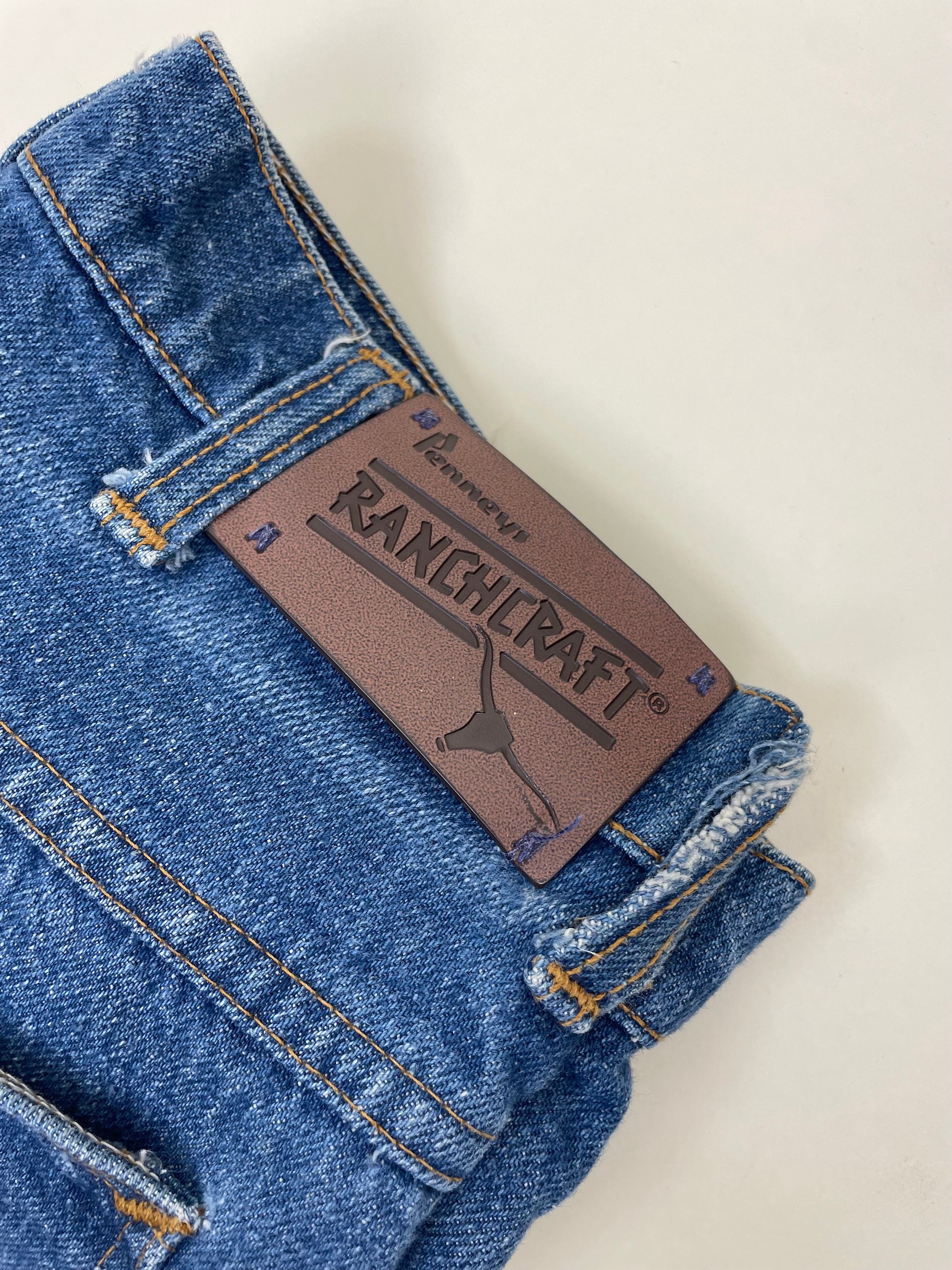 Vintage 1960s JCP Penney's Ranchcraft Denim Jean Pants / 60s Vintage 1960s JCP Penney's Ranchcraft Denim Jean Pants / 60s