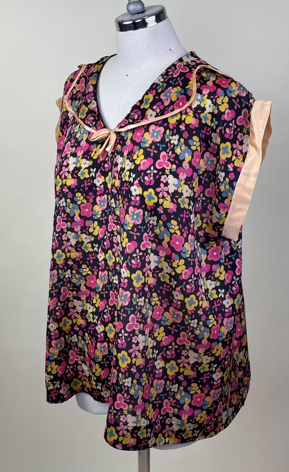 Vintage 1920s Silk Beach Pajamas / 20s 30s Lounge… - image 4