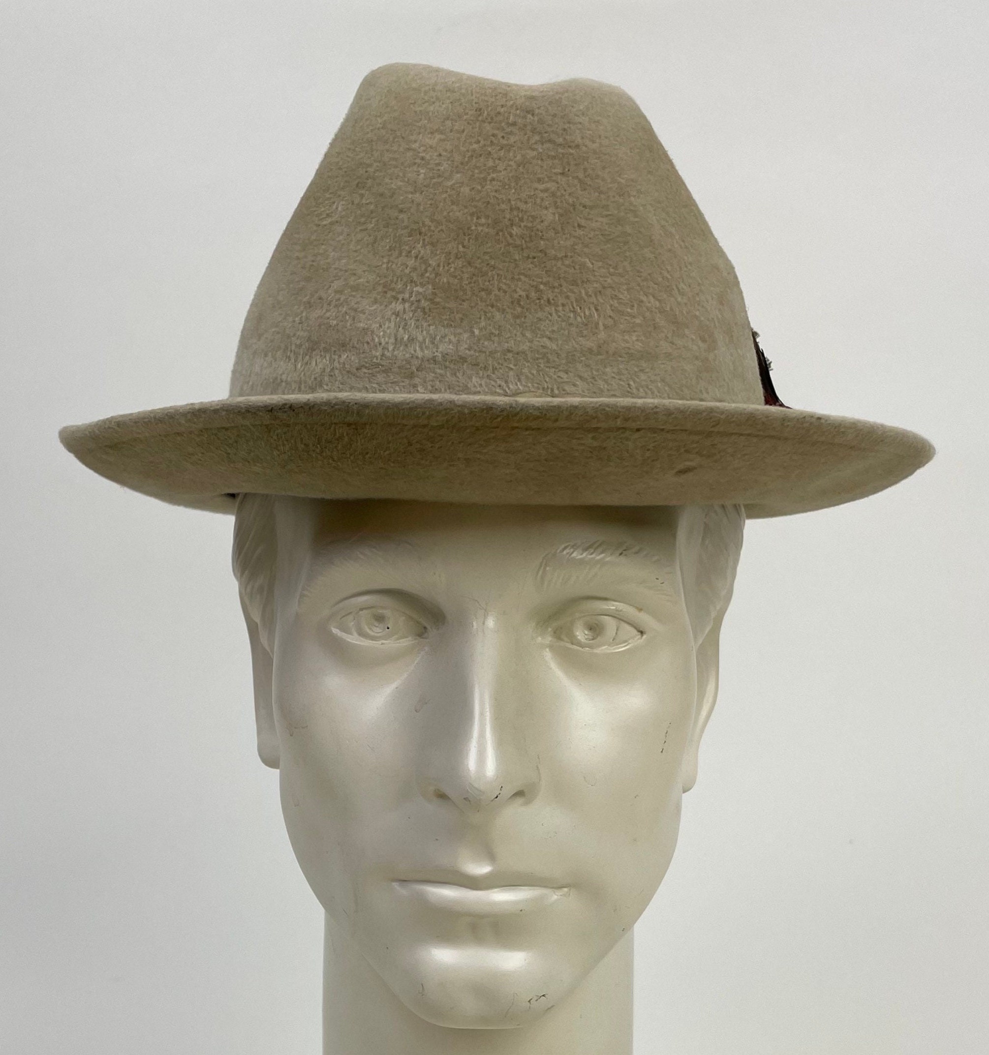 【美品】ORDER MADE WHIPPET HAT ベージュ 60-61CM VINTAGE WHIPPET MIX（ビンテージウィペット ミックス）ST165