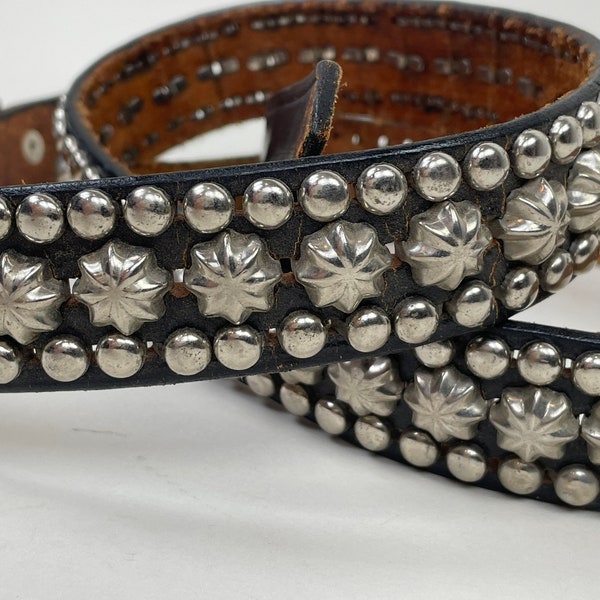 Vintage Four Part Studded Belt main image 1