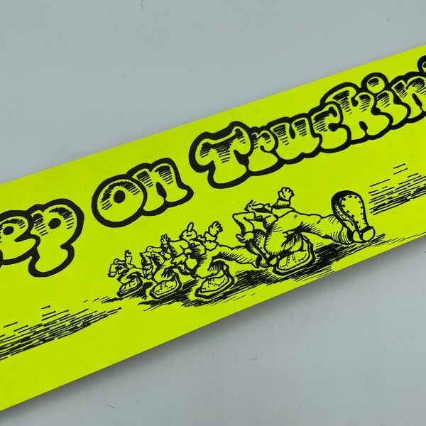 Vintage 70s Bumper Stickers Etsy UK