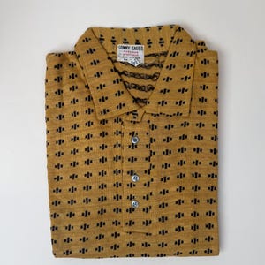 Vintage 50s Mens Knit Shirt - Etsy