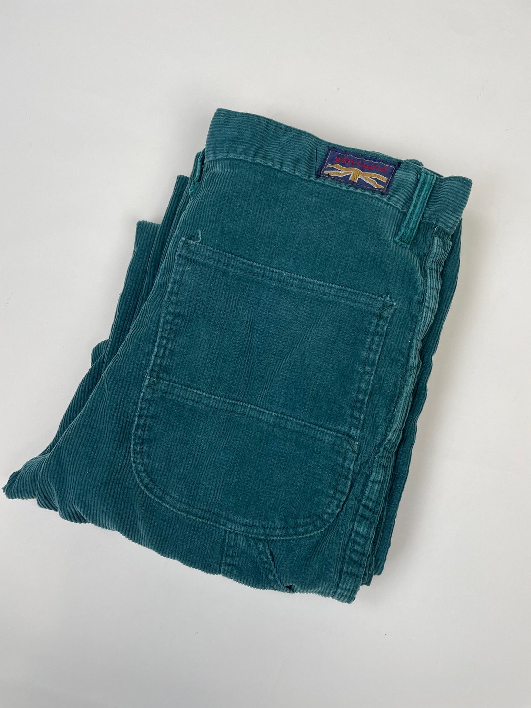 Vintage 1970s Britannia Green Painter Pants Cords / 30 X 32 + - Etsy