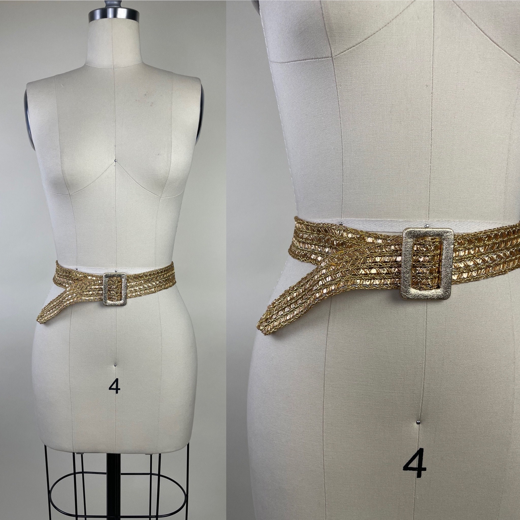 70s Gold Mesh Belt - Etsy display picture 3