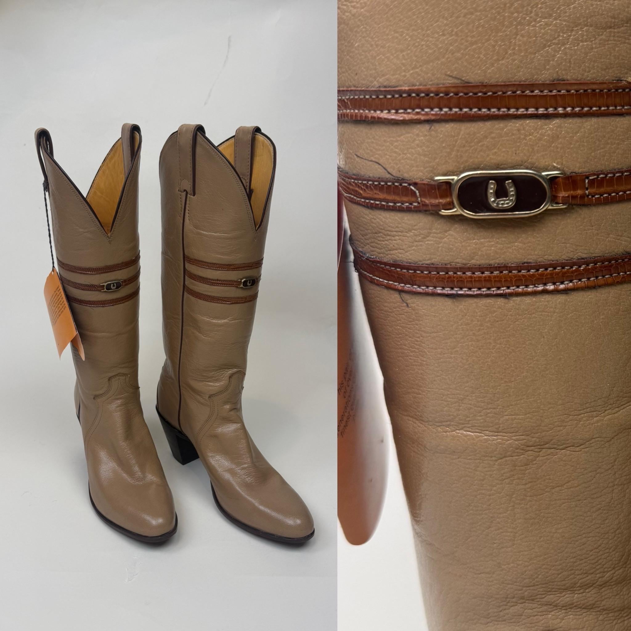 Vintage Gucci Boot - Etsy
