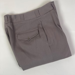 Gabardine 50s Pants - Etsy