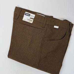 Vintage 1960s MOD Farah Mustard Men's Pants Trousers / 33 X 32 - Etsy