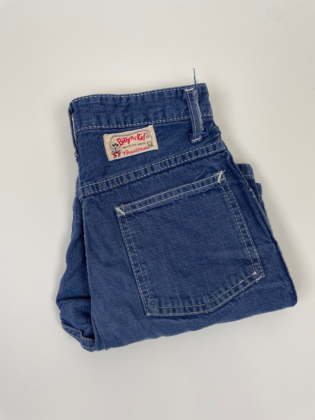 50s denim ranch pants deadstock