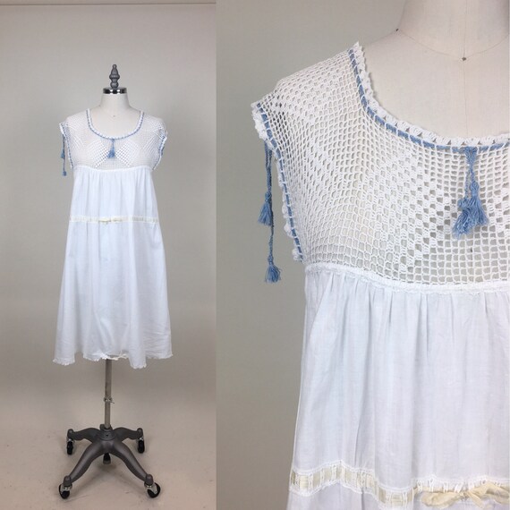 Victorian Crochet Camisole One Piece Bloomers Ling