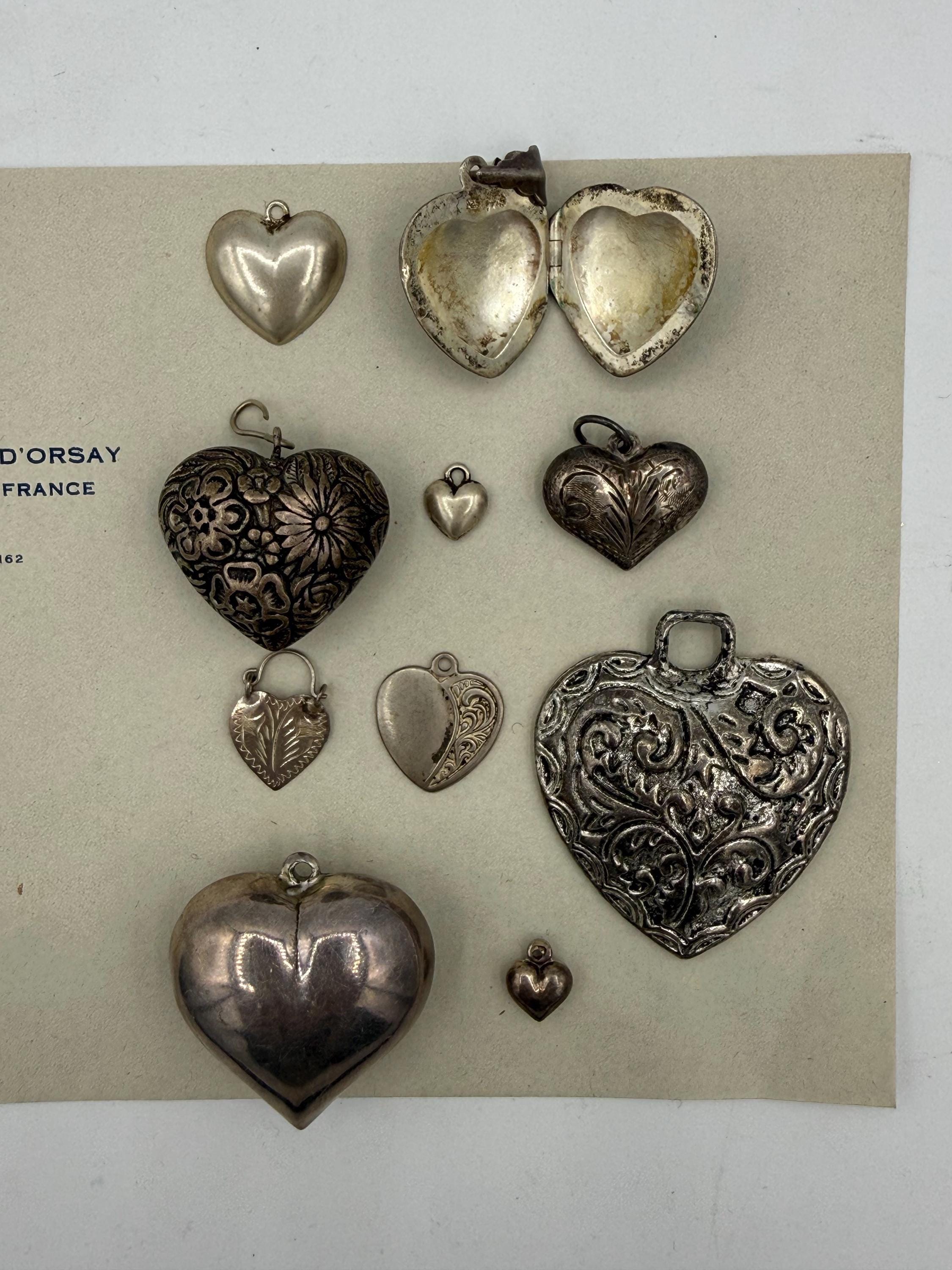 Vintage puffy heart - Etsy 日本