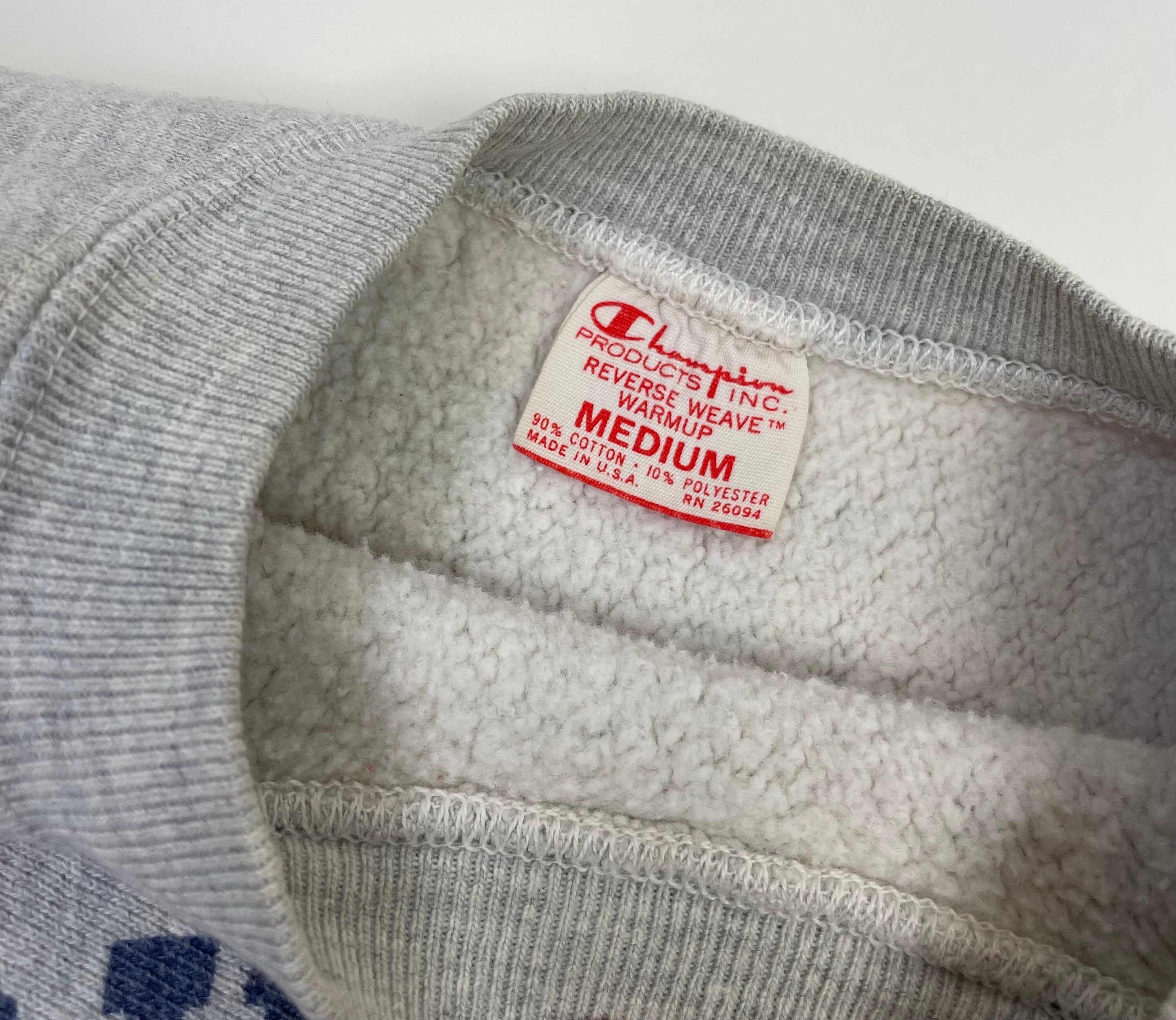 Vintage 1960s 1970s Champion Reverse Weave Warmup Washington
