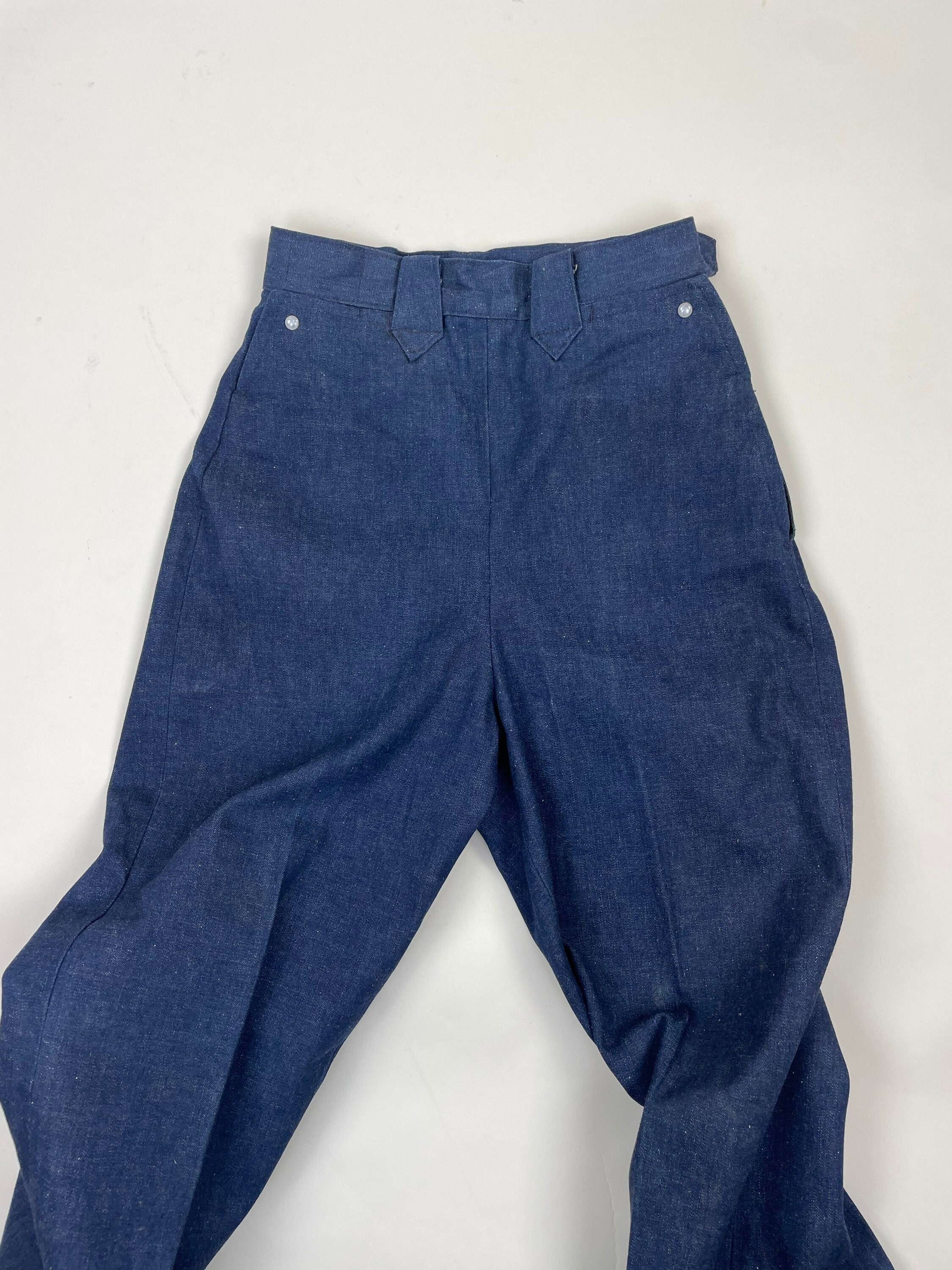 LEVI’S / 50's short horn ranch pants 50s LEVIS Shorthorn California RANCH PANTS Pearl Snap Side