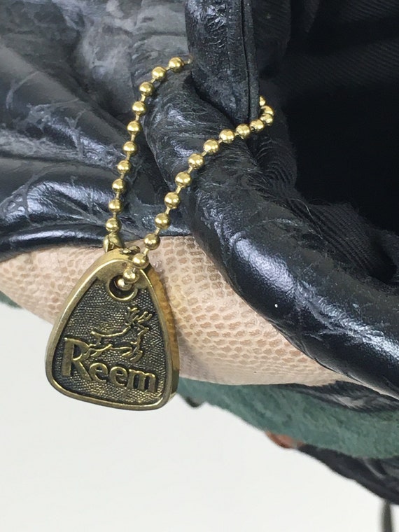 Vintage 1980s Leather Patchwork Convertible Cross… - image 7