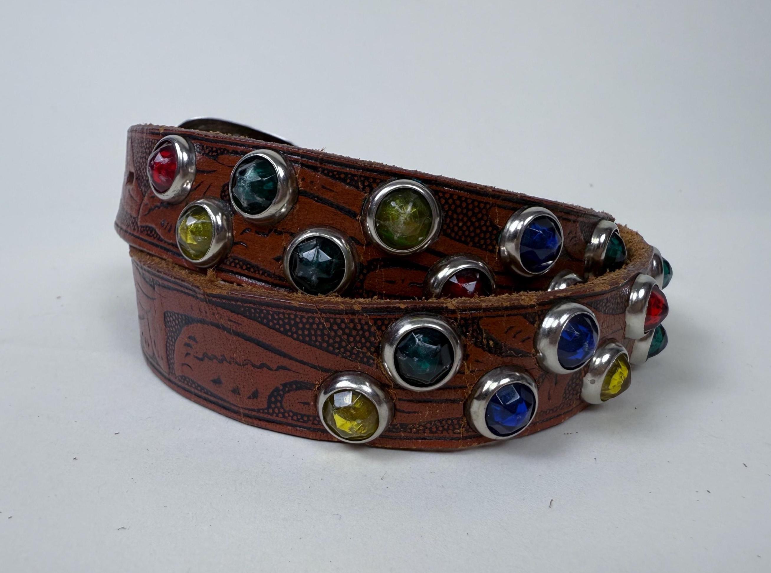 Vintage Western Jewel Belt - Etsy display picture 1