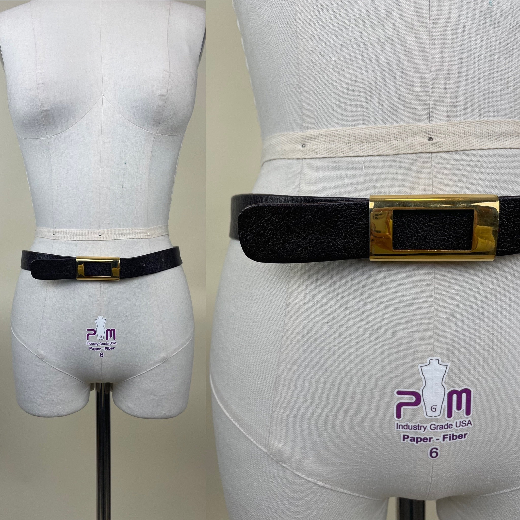 Vintage1980s  Givenchy paris leather lamb sinch waist belt Vintage Givenchy Belt - Etsy main image 4