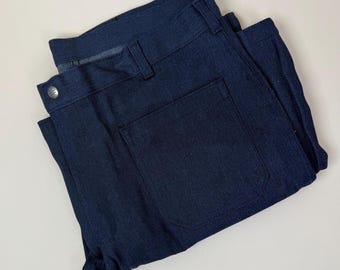 Vintage Denim Pants, U.S. Navy Pants, 1950s Denim Jeans Vintage Denim Pants, U.S. Navy Pants, 1950s Denim Jeans