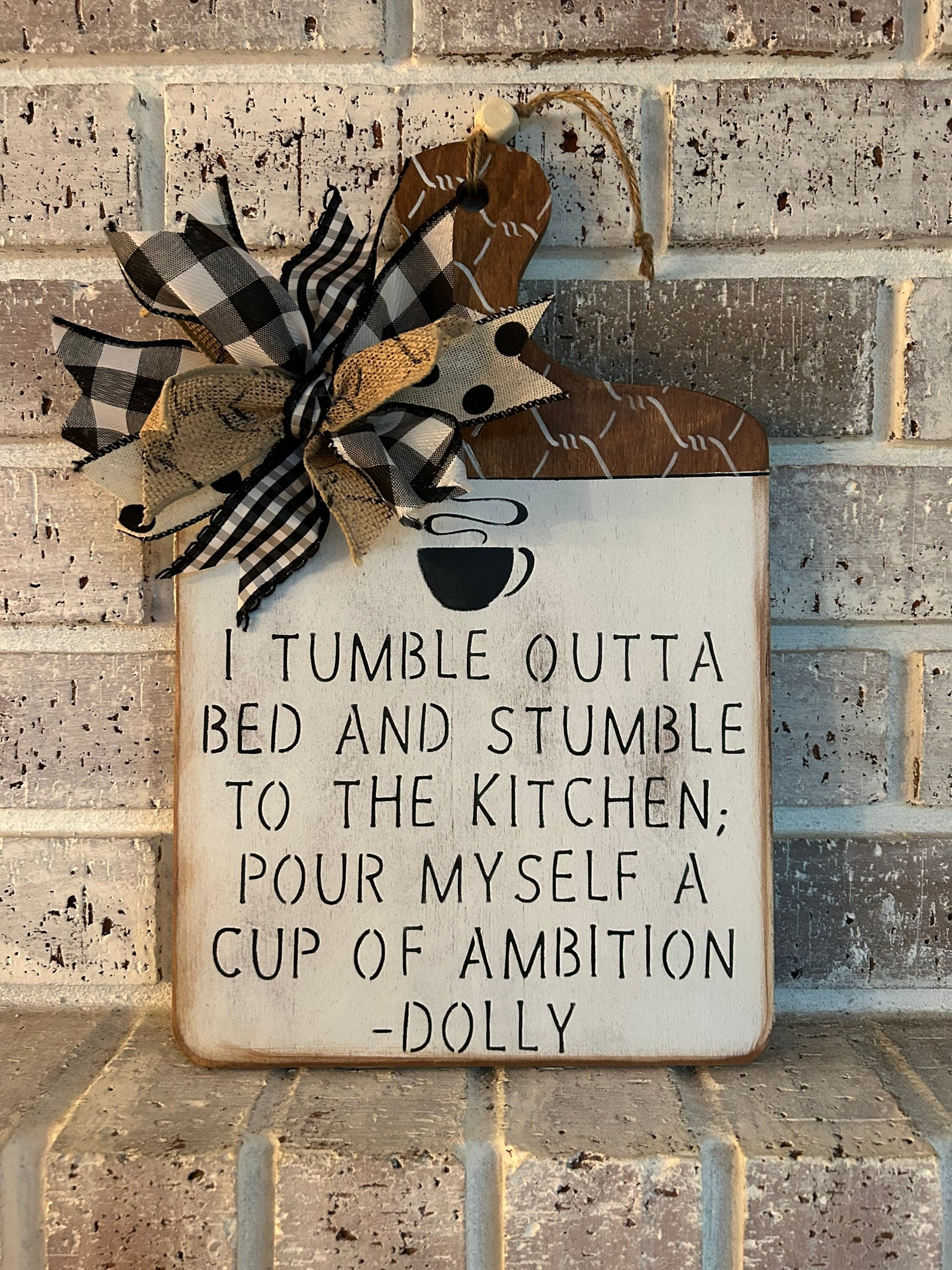Kitchen Cutting Board|display Only| Decorative Sign| Hand Painted ...