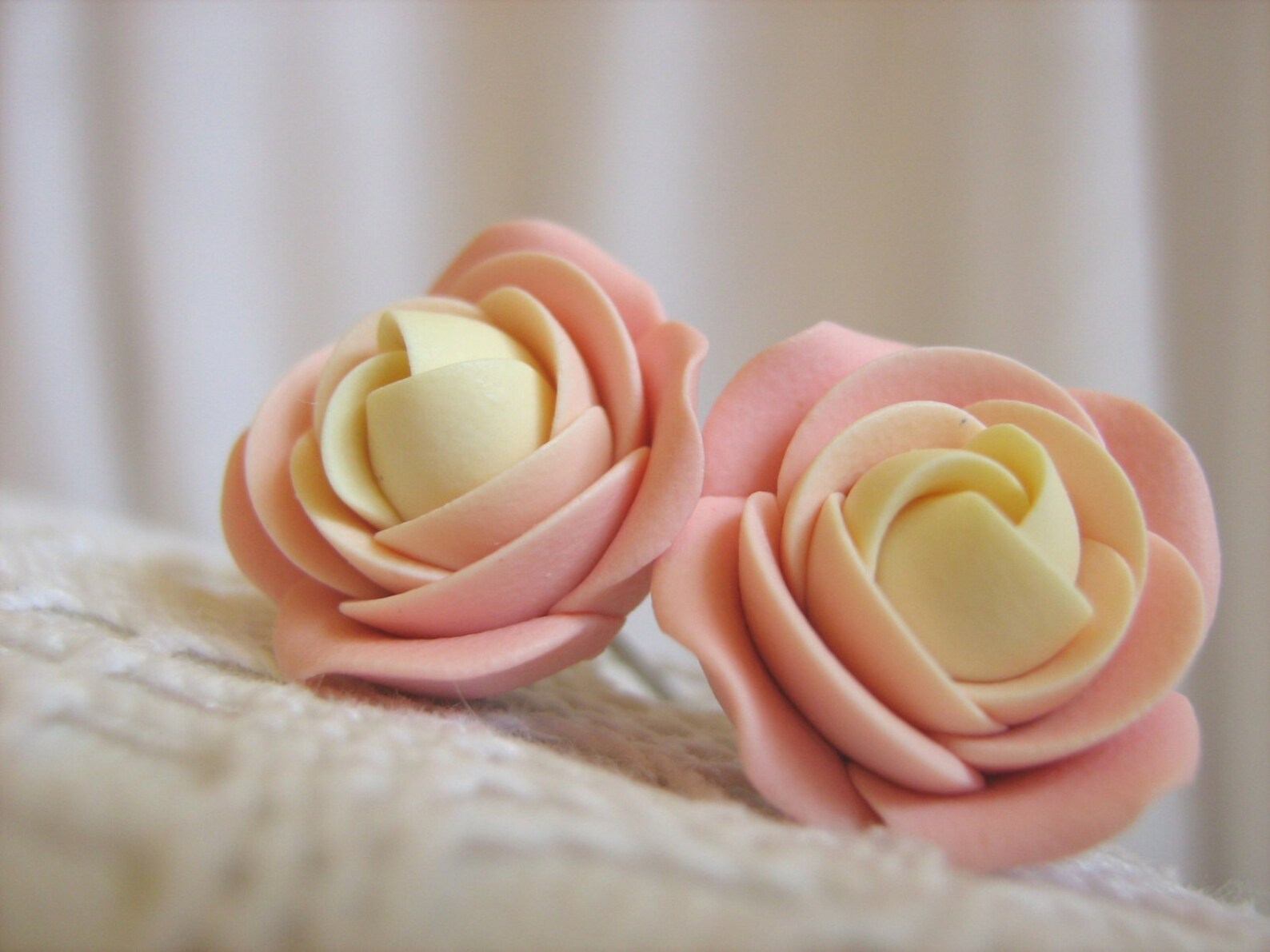 Alma Rosa Jewelry Polymer Clay Flower Earrings main image 0