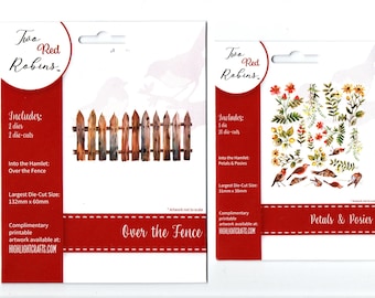 highlight crafts into the hamplet garden die collection choice of 4 BNIP