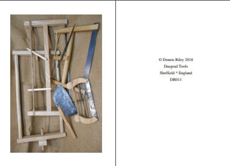 Saws of the Roman Empire 44 page book A5 on period saws 4thc BC to 4thc AD image 7