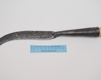 roman to medieval hand forged 8" 200mm socketed sickle  style A