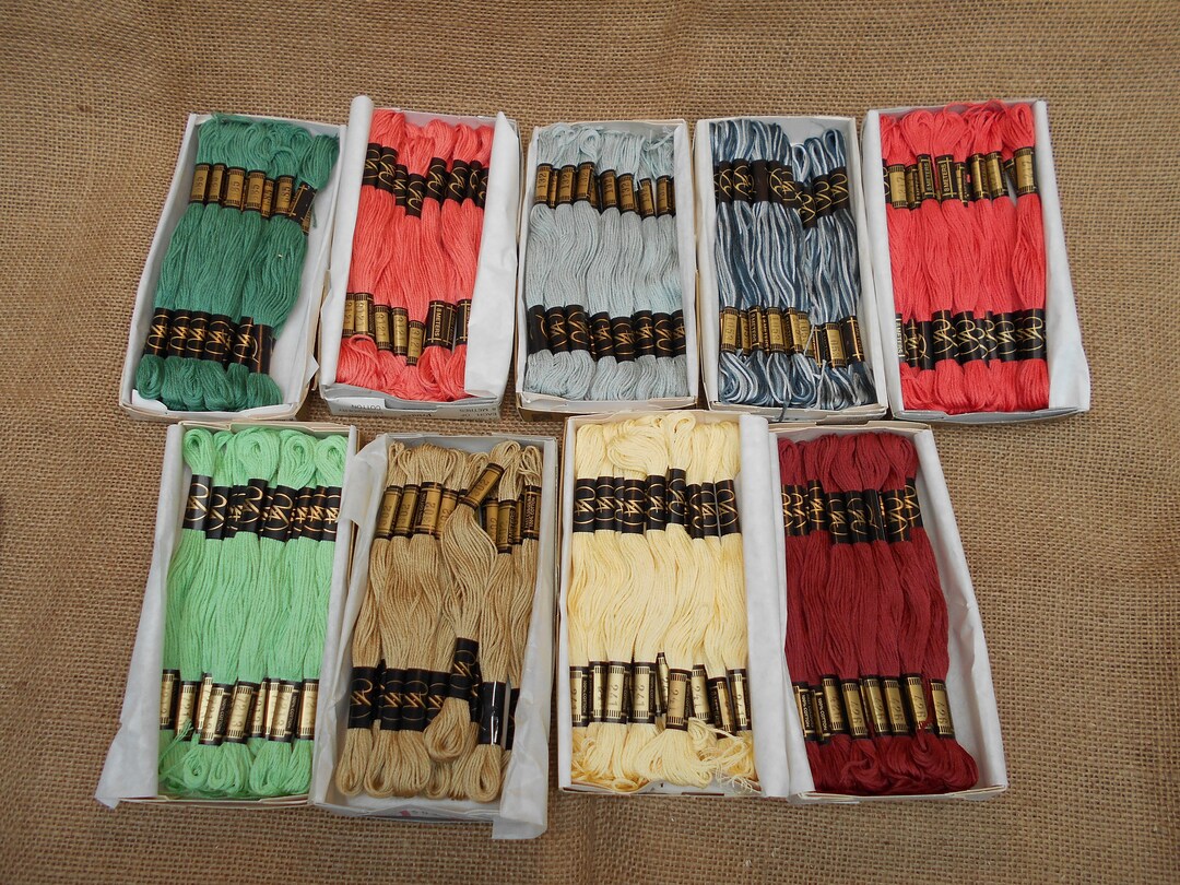 Princess Finest Quality 100% Cotton Embroidery Thread 8m per Skein ...