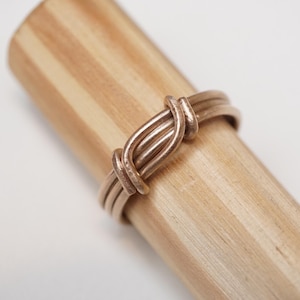 late Anglo-Saxon bronze finger ring 22mm diameter