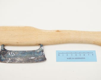 medieval and later 4" hakukirves with double tang handle fodder cutter