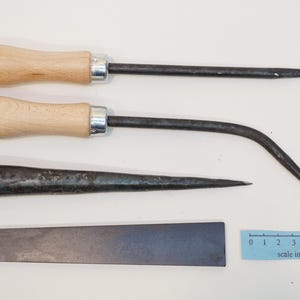 modern willow basket weaving tool set of 4
