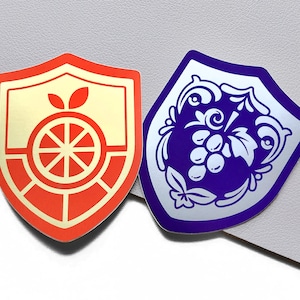 Naranja & Uva Academy - 2.5 inch Vinyl Metallic Stickers