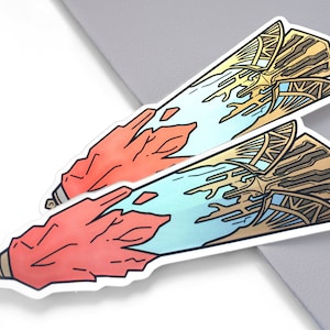 Spirit Vessel - FFXIV Vinyl Metallic Sticker