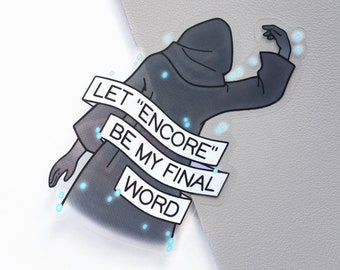 Ere Our Curtain Falls - FFXIV Vinyl Transparent Sticker