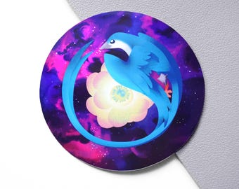 FFXIV Upcycling Sticker - Sternvogel Holografisch Vinyl Sticker