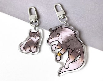 FFXVI Torgal Puppy & Wolf Charms