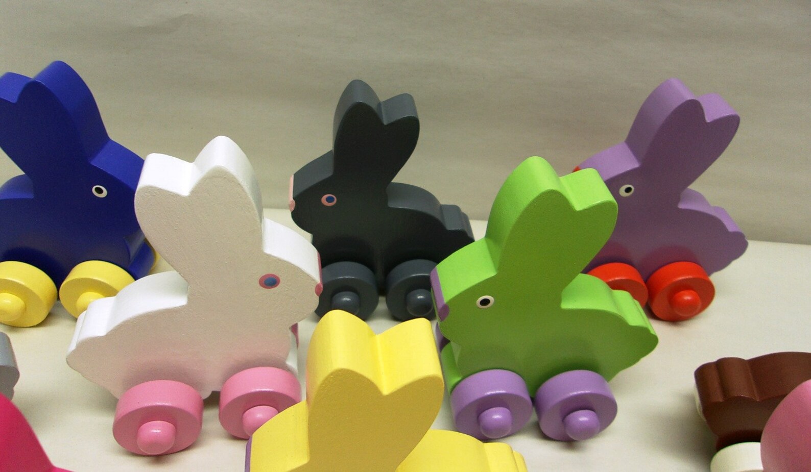 Toy Bunnies Easter Toys Bunnies Easter Gift Kids Easter Toy Etsy