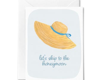 Greeting Card for Husband - Greeting Card for Wife - Greeting Card for Partner - Honeymoon Card - Wedding Gift for Husband