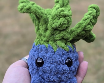 Handmade Oddish Inspired Plush – Fan Made Plant Creature