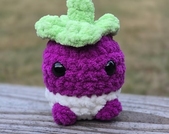 Bounsweet Inspired Plushie – Handmade Kawaii Berry Monster