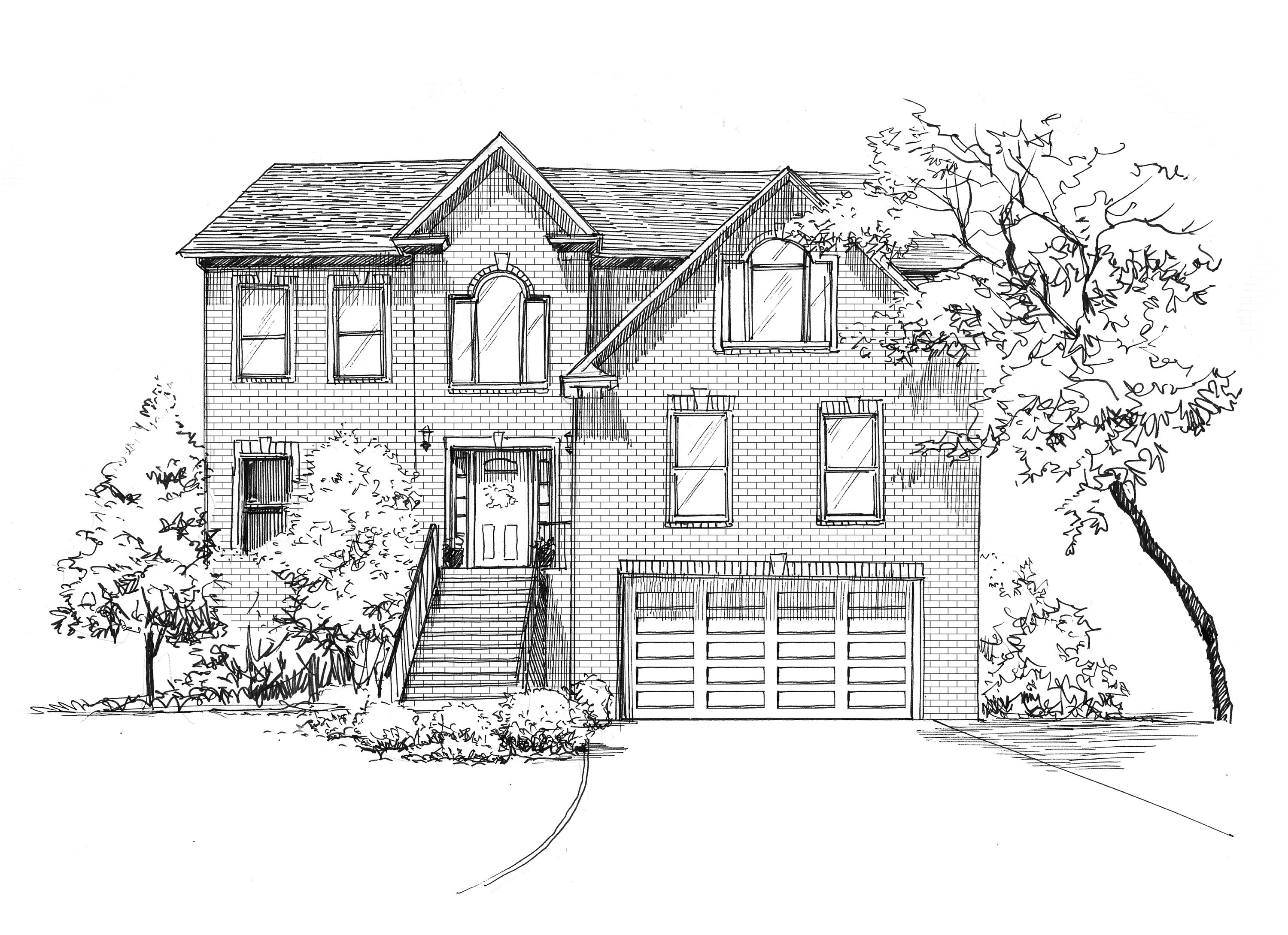 Art commission Gift for parents Custom illustration Commission drawing