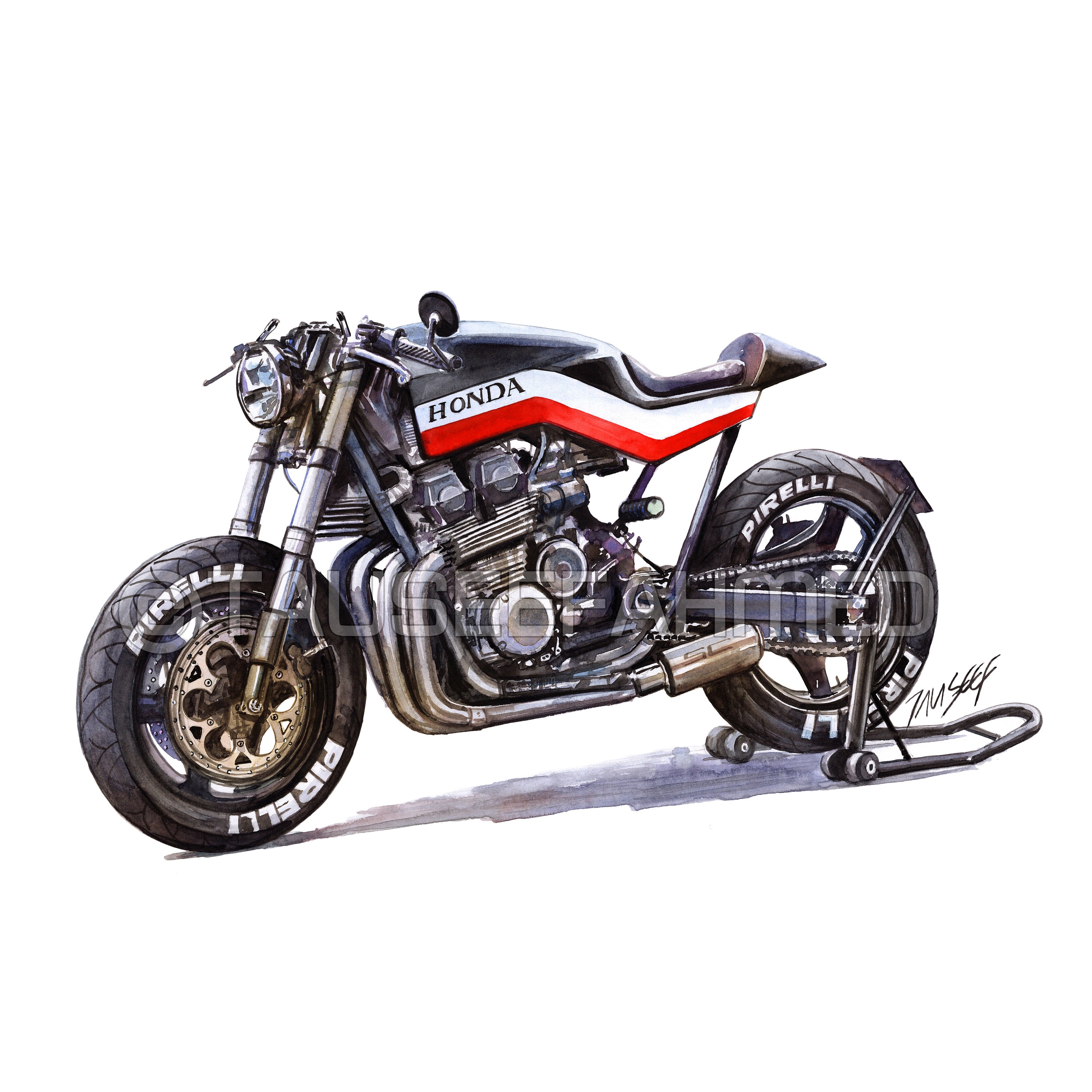 Drawing Out The Hidden Performance: Honda CBX Custom - Webike Magazine