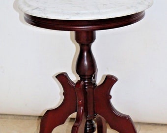 Marble plant stand | Etsy