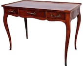 Vintage Baker Fine Furniture Louis XV style vanity desk Inlay top Insured safe Nation Wide Shipping Available