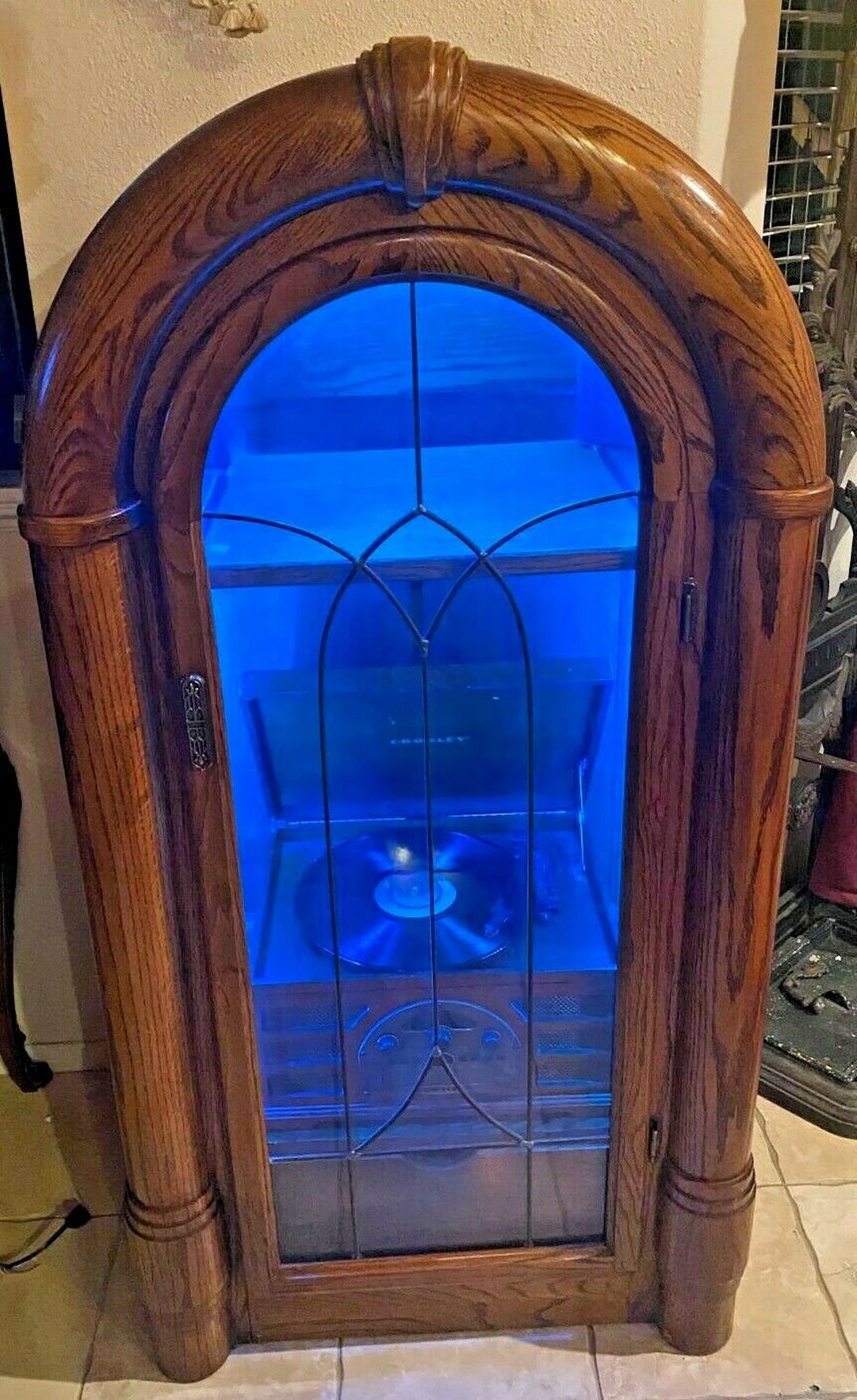 Display Case Console Retro Juke Box Style Multi Color Etsy