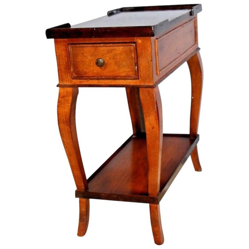 Vintage Baker Milling Road Made In Italy Side Console Table Long Drawer Petite Nationwide Available