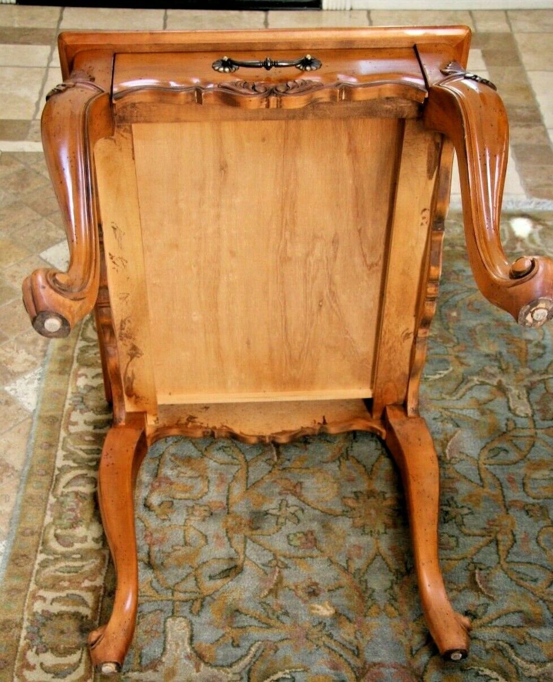 Vintage Nightstand Spencer Furniture French Country Drawer - Etsy