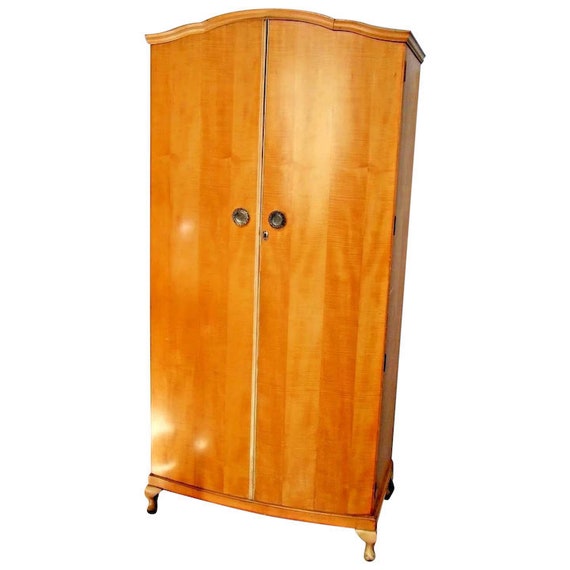 Vintage Heirloom Brand Maple Wardrobe Closet Shelf Hangar Rod Etsy