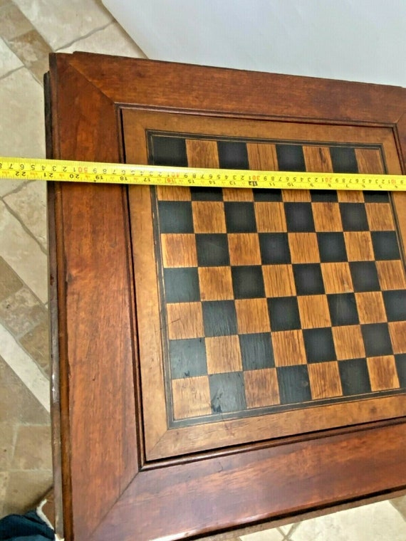 Antique Game Card Table East Lake Victorian George Hess 1876 Drop