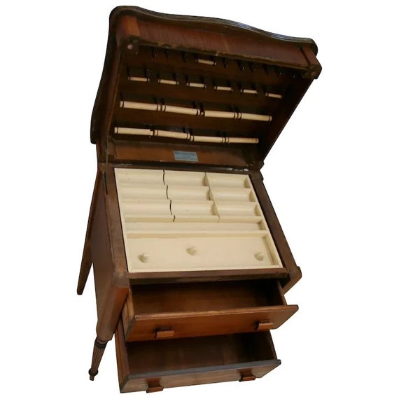 Vintage Sewing Cabinet Made By The Caswell Runyan Co High Vintage Sewing Cabinet Made By The, Vintage Sewing Cabinet
